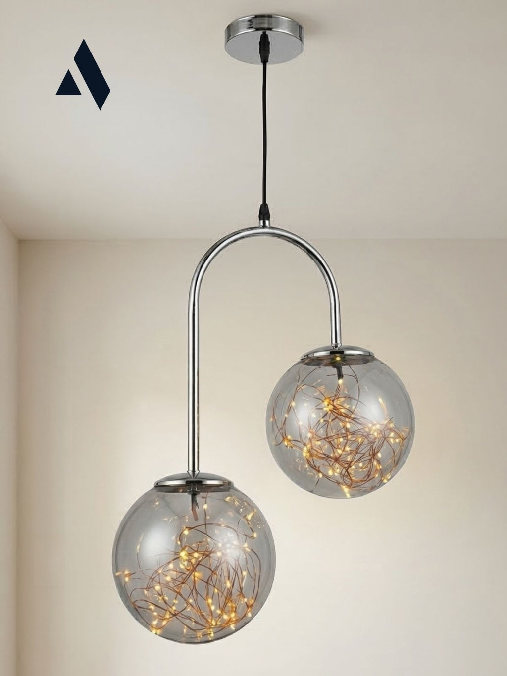 Orbita 2'li Peri LED Avize