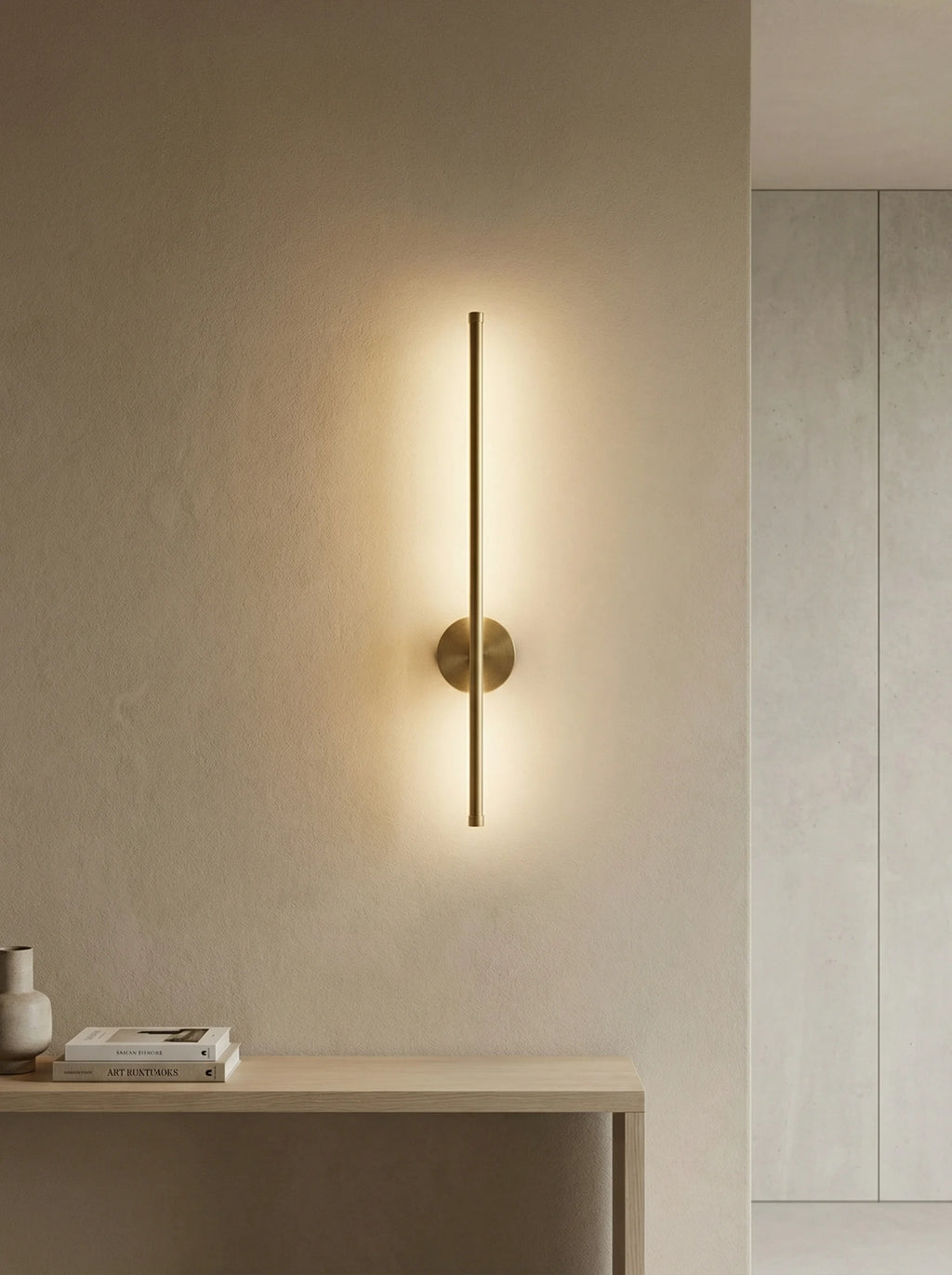 Lunex Şarjlı Manyetik LED Duvar Apliği (Kumandalı, 3 Renk)